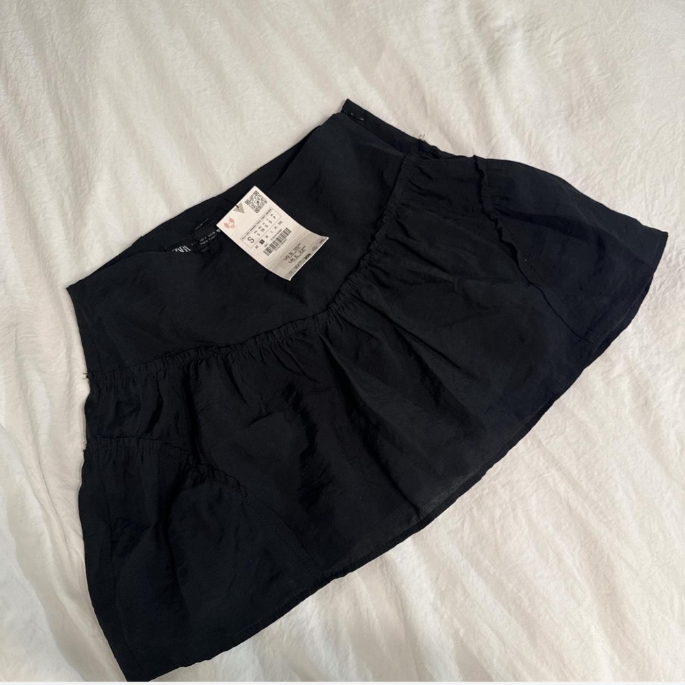 Zara Black Mini Skirt